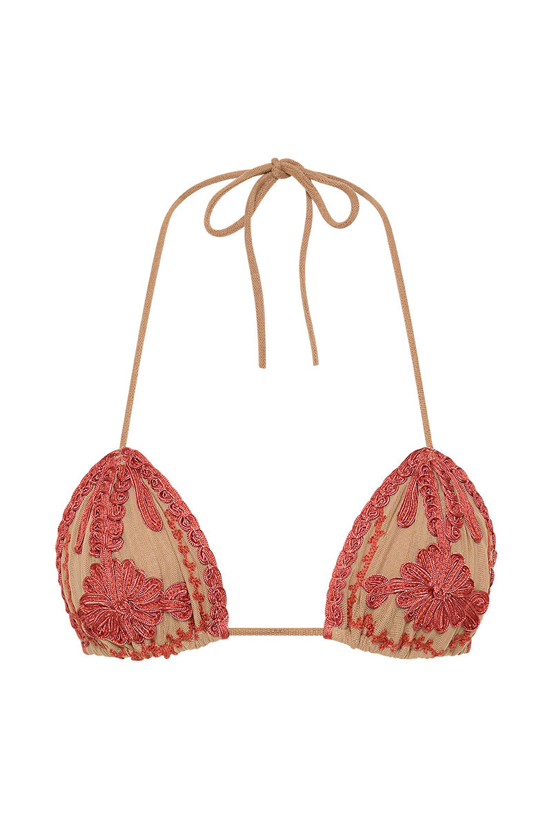 Jolie Bikini - Red & Nude