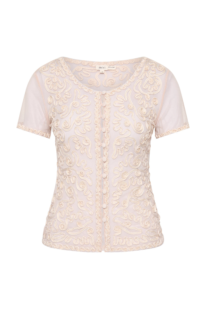 Button Top Shell Button Top - Shell – she is i