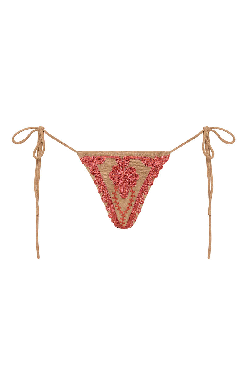 Jolie Bikini - Red & Nude