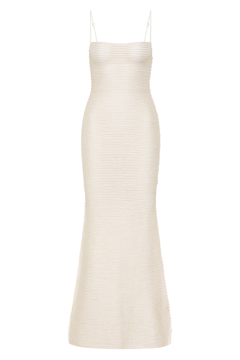 Selena Long Dress - Ivory